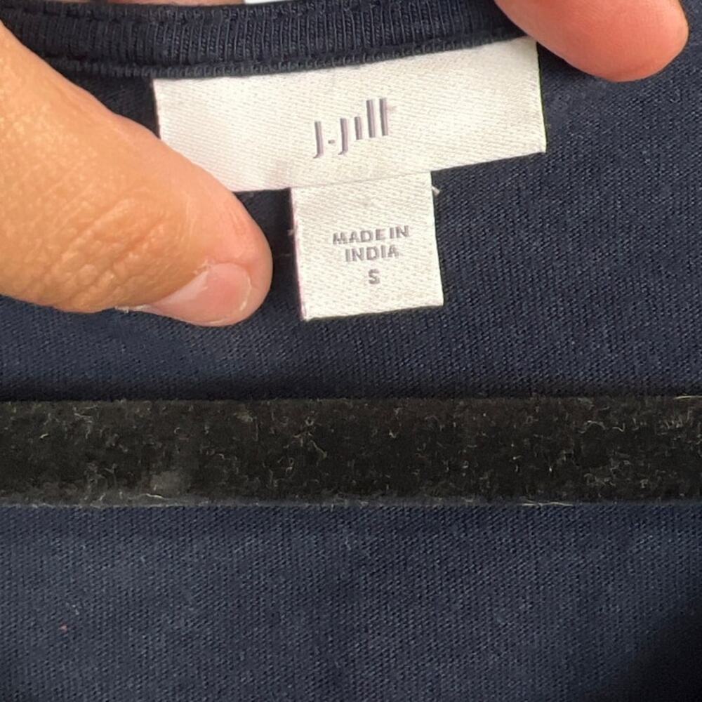 J Jill Floral Embroidered Blouse Size S - Picture 4 of 8
